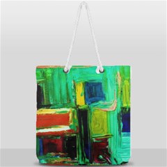 Marakesh 5 Full Print Rope Handle Tote (large) by bestdesignintheworld
