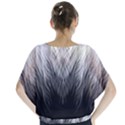 Feather Graphic Design Background Blouse View2