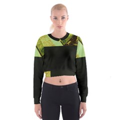 Colors And Fabrics 24 Cropped Sweatshirt by bestdesignintheworld