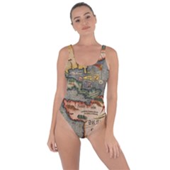 Vintage Map Bring Sexy Back Swimsuit by ArtworkByPatrick