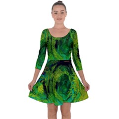One Minute Egg 5 Quarter Sleeve Skater Dress by bestdesignintheworld
