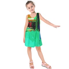 Marakesh 9 Kids  Sleeveless Dress by bestdesignintheworld