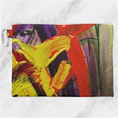 Fish And Bread1/2 Canvas Cosmetic Bag (xxl) by bestdesignintheworld