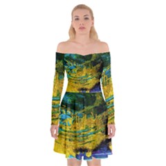 One Minute Egg 4 Off Shoulder Skater Dress by bestdesignintheworld