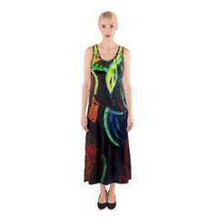 Girls Curiosity 11 Sleeveless Maxi Dress by bestdesignintheworld