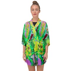 Desert Blooming 1/2 Half Sleeve Chiffon Kimono by bestdesignintheworld