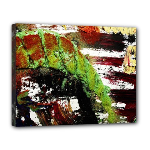 Collosium   Swards And Helmets 3 Canvas 14  X 11  by bestdesignintheworld