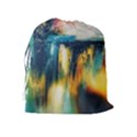 Art Painting Abstract Yangon Drawstring Pouches (Extra Large) View2