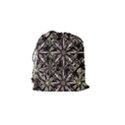Dark Tropical Pattern Drawstring Pouches (Small)  View2