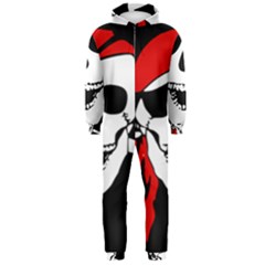 Pirate Skull Hooded Jumpsuit (men)  by StarvingArtisan