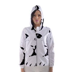 Cat Hooded Wind Breaker (women) by StarvingArtisan