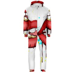 Bit Your Tongue Hooded Jumpsuit (men)  by StarvingArtisan