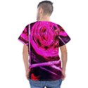 Calligraphy 2 Men s V-Neck Scrub Top View2