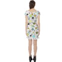 Space Pattern Short Sleeve Skater Dress View2
