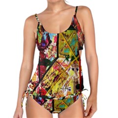 Absurd Theater In And Out Tankini Set by bestdesignintheworld