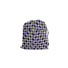 Hypnotic Geometric Pattern Drawstring Pouches (xs)  by dflcprints