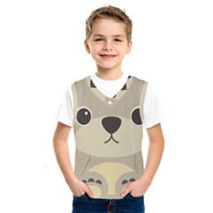 Animal Bear Cartoon Children Kids Kids  Sportswear by Simbadda
