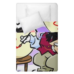 Bunny Easter Artist Spring Cartoon Duvet Cover Double Side (single Size) by Simbadda