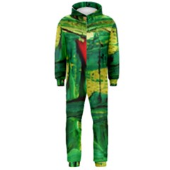 When The Egg Matters Most Hooded Jumpsuit (men)  by bestdesignintheworld