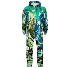 Clocls And Watches 3 Hooded Jumpsuit (men)  by bestdesignintheworld