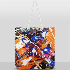 Smashed Butterfly Full Print Rope Handle Tote (large) by bestdesignintheworld