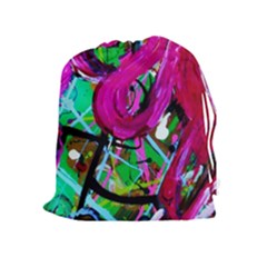 Flamingo   Child Of Dawn 2 Drawstring Pouches (extra Large) by bestdesignintheworld