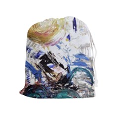 June Gloom 3 Drawstring Pouches (extra Large) by bestdesignintheworld