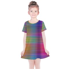 Colorful Sheet Kids  Simple Cotton Dress by LoolyElzayat