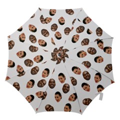 Crying Kim Kardashian Hook Handle Umbrellas (medium) by Valentinaart