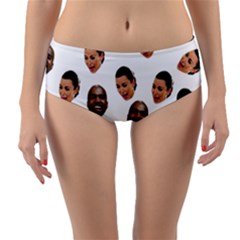Crying Kim Kardashian Reversible Mid-waist Bikini Bottoms by Valentinaart
