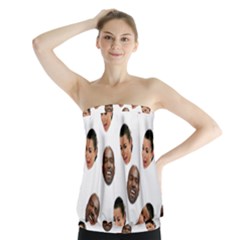 Crying Kim Kardashian Strapless Top by Valentinaart