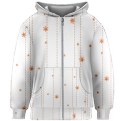Background Salmon Pink White Motive Kids Zipper Hoodie Without Drawstring by Sapixe