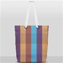 Background Desktop Squares Full Print Rope Handle Tote (Small) View1