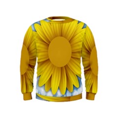 Plant Flower Flowers Bokeh Sky Kids  Sweatshirt by Sapixe
