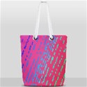 Background Desktop Mosaic Raspberry Full Print Rope Handle Tote (Small) View2