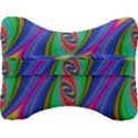 Ellipse Pattern Elliptical Fractal Velour Seat Head Rest Cushion View2