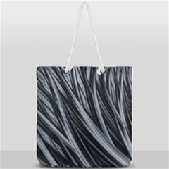 Fractal Mathematics Abstract Full Print Rope Handle Tote (large) by Sapixe
