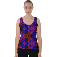 Pattern Abstract Wallpaper Art Velvet Tank Top by Sapixe