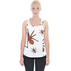 Nature Insect Natural Wildlife Piece Up Tank Top by Sapixe