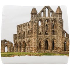 Ruin Monastery Abbey Gothic Whitby Seat Cushion by Sapixe