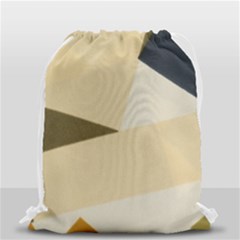 Fabric Textile Texture Abstract Drawstring Bag (small) by Sapixe