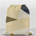 Fabric Textile Texture Abstract Drawstring Bag (Small) View2