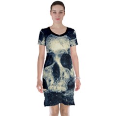 Skull Short Sleeve Nightdress by FunnyCow