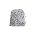 Willow Foliage Abstract Drawstring Pouches (Small)  View1