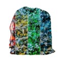 Abstract Of Colorful Water Drawstring Pouches (XXL) View2