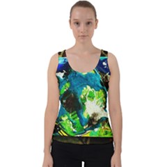 Avocado Velvet Tank Top by bestdesignintheworld