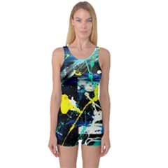 Brain Reflections 2 One Piece Boyleg Swimsuit by bestdesignintheworld