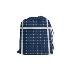 Solar Power Panel Drawstring Pouches (medium)  by FunnyCow