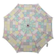 Background Abstract Pastels Square Hook Handle Umbrellas (small) by Nexatart