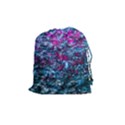 Water Color Violet Drawstring Pouches (Medium)  View1